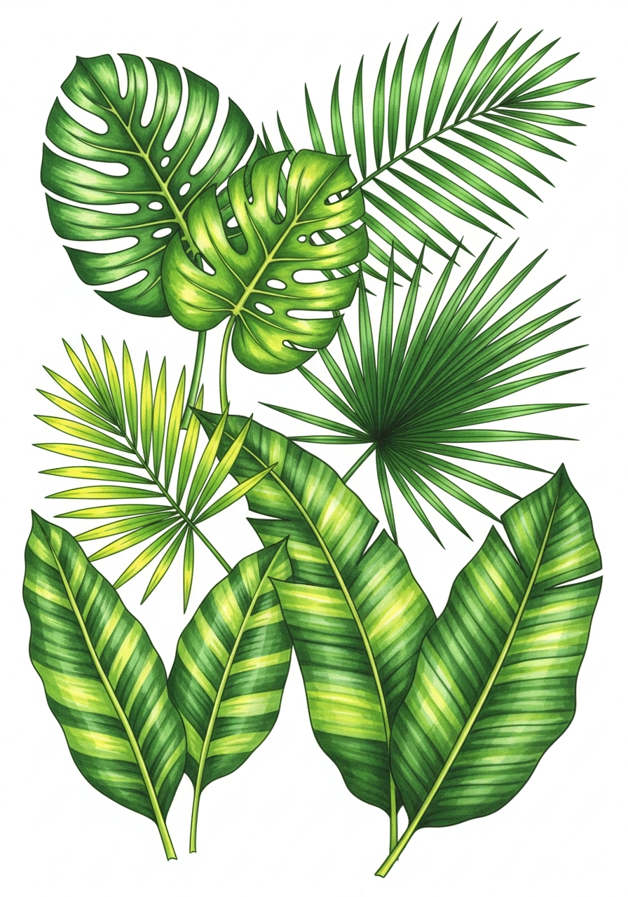 Флористика маркерами